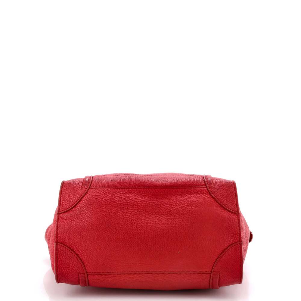 Celine Luggage Bag Grainy Leather Mini #233130C10B - Picture 4 of 7